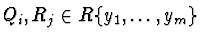 $Q_{i}, R_{j} \in R\{y_{1},\ldots,y_{m}\}$