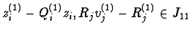 $z_{i}^{(1)}-Q_{i}^{(1)}z_{i},
R_{j}v_{j}^{(1)}-R_{j}^{(1)} \in J_{11}$